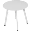 PROLOISIRS Table Basse De Jardin Massaï ø 40 Cm En Acier époxy - Blanc 1 PROLOISIRS Table Basse De Jardin Massaï ø 40 Cm En Acier époxy - Blanc -Promos Verde Rêverie Boutique 50922210 1