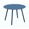 PROLOISIRS Table Basse De Jardin Ronde En Acier Rio - Bleu Ø 50 Cm 1 PROLOISIRS Table Basse De Jardin Ronde En Acier Rio - Bleu Ø 50 Cm -Promos Verde Rêverie Boutique 50922247 1