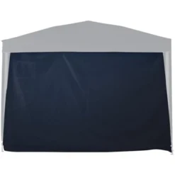 Mur Simple Bleu Pour Tonnelle Pliante 3 X 3 M
