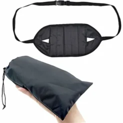 Hanger Portable Avion Chair De Repose-Pieds Hamac Fabriqué Avec De La Mémoire Premium Mousse De Mousse Au Repos 43X22cm Fontainebleau Noir -Promos Verde Rêverie Boutique 51174004 4