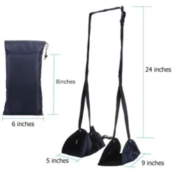 Repose-Pieds D'avion,Hamac De Pied,Accessoires De Voyage D'avion De Qualité Supérieure,Idéal Pour La Maison De Bureau De Vol Fontainebleau Noir 9 Repose-Pieds D'avion,Hamac De Pied,Accessoires De Voyage D'avion De Qualité Supérieure,Idéal Pour La Maison De Bureau De Vol Fontainebleau Noir -Promos Verde Rêverie Boutique 51174015 3