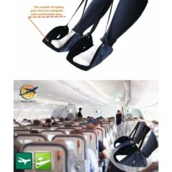 Repose-Pieds D'avion,Hamac De Pied,Accessoires De Voyage D'avion De Qualité Supérieure,Idéal Pour La Maison De Bureau De Vol Fontainebleau Noir 10 Repose-Pieds D'avion,Hamac De Pied,Accessoires De Voyage D'avion De Qualité Supérieure,Idéal Pour La Maison De Bureau De Vol Fontainebleau Noir -Promos Verde Rêverie Boutique 51174015 4