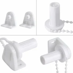 Ensemble Embrayage Chaîne De Store Enrouleur Perle Ajustable Pour Store Rideau Voilage Tube 17mm Kit D'accessoires Support De Roue D'embrayage Poulie Latérale Kit De Réparation De Haute Qualité -Versa 10 Ensemble Embrayage Chaîne De Store Enrouleur Perle Ajustable Pour Store Rideau Voilage Tube 17mm Kit D'accessoires Support De Roue D'embrayage Poulie Latérale Kit De Réparation De Haute Qualité -Versa -Promos Verde Rêverie Boutique 51283164 4