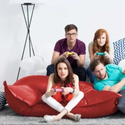 No Name Grand Coussin Uni Maxi Bordeaux -Promos Verde Rêverie Boutique 51367511 5