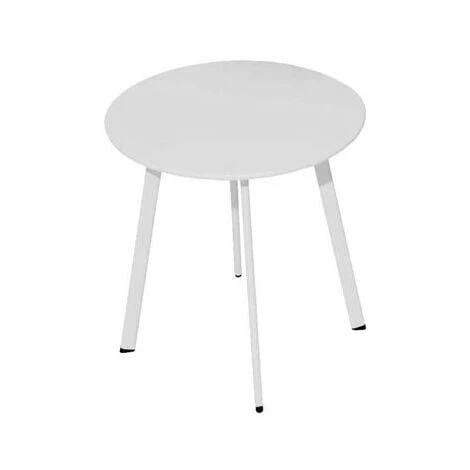 Table Massai Ø 50X H 43CM - BLANC - PRO LOISIRS 3 Table Massai Ø 50X H 43CM - BLANC - PRO LOISIRS