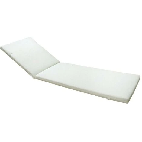 Coussin De Transat Déhoussable (L175 Cm) Mambo Ecru 3 Coussin De Transat Déhoussable (L175 Cm) Mambo Ecru