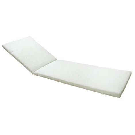 Coussin De Transat Déhoussable (L175 Cm) Mambo Ecru 5 Coussin De Transat Déhoussable (L175 Cm) Mambo Ecru – Image 3