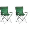 Lot De 2 Fauteuil Chaise De Camping Pliable Avec Porte-Gobelet ,Portable Pour Plage,Pêche, BBQ, Vert -IWMH 2 Lot De 2 Fauteuil Chaise De Camping Pliable Avec Porte-Gobelet ,Portable Pour Plage,Pêche, BBQ, Vert -IWMH -Promos Verde Rêverie Boutique 53940448 1
