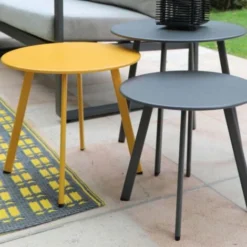 Table Basse De Jardin En Acier Massai 40 Cm 9 Table Basse De Jardin En Acier Massai 40 Cm -Promos Verde Rêverie Boutique 54120123 4