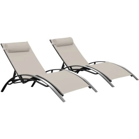 BAINS DE SOLEIL MONACO TAUPE (LOT DE 2) 3 BAINS DE SOLEIL MONACO TAUPE (LOT DE 2)