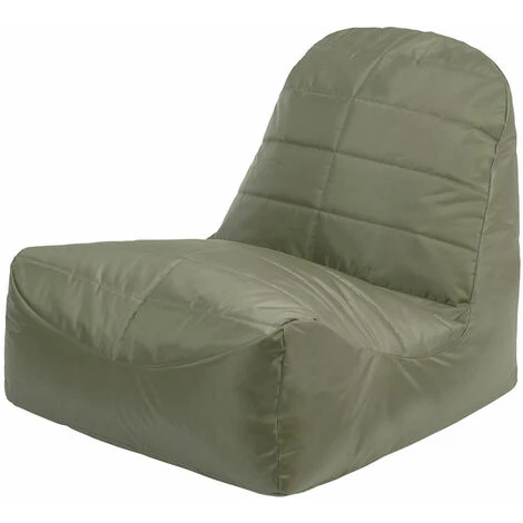Veeva Pouf Fauteuil Vista, XL Poufs D’intérieur Et D’extérieur, Vert Olive 3 Veeva Pouf Fauteuil Vista, XL Poufs D’intérieur Et D’extérieur, Vert Olive