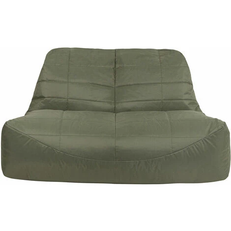 Veeva Pouf Canapé Vista, XXL Poufs D’intérieur Et D’extérieur, Vert Olive 6 Veeva Pouf Canapé Vista, XXL Poufs D’intérieur Et D’extérieur, Vert Olive – Image 4