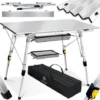 KESSER® Table De Camping Pliante Table De Camping Pliable Avec Cadre En Aluminium Plateau De Table Enroulable Table Pliante Avec Réglage De La Hauteur Et Sac De Transport Avec Sangle 90 X 53 Cm, Ju 1 KESSER® Table De Camping Pliante Table De Camping Pliable Avec Cadre En Aluminium Plateau De Table Enroulable Table Pliante Avec Réglage De La Hauteur Et Sac De Transport Avec Sangle 90 X 53 Cm, Ju -Promos Verde Rêverie Boutique 54666817 1