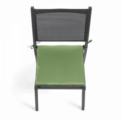 Lot De 4 Galettes De Chaise Polyester Vert Cactus 40x40x3 Cm -Promos Verde Rêverie Boutique 54926876 3