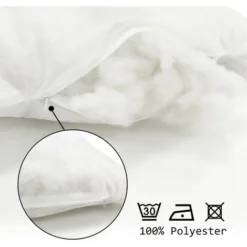 Lot De 4 Oreiller De Garnissage 50 X 50 Cm - Coussin à Recouvrir - Oreillers Intérieur - Rembourrage Coussins-Polyester 9 Lot De 4 Oreiller De Garnissage 50 X 50 Cm - Coussin à Recouvrir - Oreillers Intérieur - Rembourrage Coussins-Polyester -Promos Verde Rêverie Boutique 54941298 3