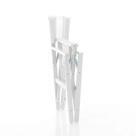 Chaise De Plage Pliante En Aluminium Textilène Blanc Regista Gold White 7 Chaise De Plage Pliante En Aluminium Textilène Blanc Regista Gold White – Image 5