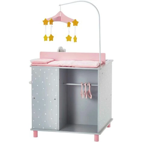 Table à Langer De Poupon Poupée En Bois Nurserie Jeux Jouet Enfant Olivia’s Little World TD-0203AG 7 Table à Langer De Poupon Poupée En Bois Nurserie Jeux Jouet Enfant Olivia’s Little World TD-0203AG – Image 5
