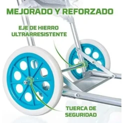 Chaise De Plage Trolley 52 X 37 X 105 Cm Aluminium Juinsa 12214 -Promos Verde Rêverie Boutique 57219280 5