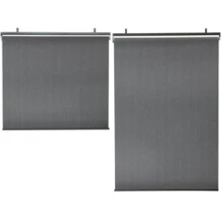 Lot De 2 Stores Enrouleurs Tamisants L.124 X H. 225 CM Pour Pergola Gris Anthracite 10 Lot De 2 Stores Enrouleurs Tamisants L.124 X H. 225 CM Pour Pergola Gris Anthracite -Promos Verde Rêverie Boutique 57257170 4