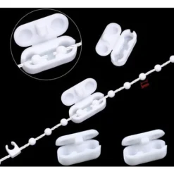 20 Mètres Liens Chaîne De Fond Aveugle Verticale Avec 5 Pièces Connecteurs De Chaîne En Plastique Pour Lattes 89 Mm, Fermoir De Chaînette Accessoires Pour Rideau à Lamelle Verticale 10 20 Mètres Liens Chaîne De Fond Aveugle Verticale Avec 5 Pièces Connecteurs De Chaîne En Plastique Pour Lattes 89 Mm, Fermoir De Chaînette Accessoires Pour Rideau à Lamelle Verticale -Promos Verde Rêverie Boutique 57596469 4