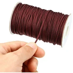 Corde D'Ombrage Tressé Marron 50 M/Rouleau Avec 4 Pièces Marron Pendentif En Bois Pour Aluminium Store Ombre, Plante De Jardinage Et De L'Artisanat (Marron)T-Audace 9 Corde D'Ombrage Tressé Marron 50 M/Rouleau Avec 4 Pièces Marron Pendentif En Bois Pour Aluminium Store Ombre, Plante De Jardinage Et De L'Artisanat (Marron)T-Audace -Promos Verde Rêverie Boutique 58166532 3