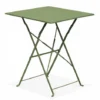Table De Jardin Pliante Bistrot En Acier Vert Cactus -Promos Verde Rêverie Boutique 58699183 1