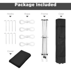 Tente Pliante 3x3m ECO BRISO Tube 30mm En ALU & ACIER Bâche 220g/m² ENDUIT PVC 100% ÉTANCHE Tente Pliante De Réception Sac De Transport 10 Tente Pliante 3x3m ECO BRISO Tube 30mm En ALU & ACIER Bâche 220g/m² ENDUIT PVC 100% ÉTANCHE Tente Pliante De Réception Sac De Transport -Promos Verde Rêverie Boutique 5878449 4