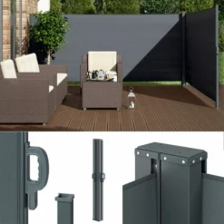 Store Latéral 600cm Anthracite VitaliSpa -Promos Verde Rêverie Boutique 59119879 2