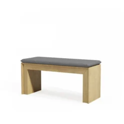 Coussin Pour Banc 100x40cm Gris Vicco 10 Coussin Pour Banc 100x40cm Gris Vicco -Promos Verde Rêverie Boutique 59175081 4