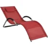 SoBuy OGS38-R Transat De Jardin Chaise Longue Bain De Soleil Avec Appui-tête- Charge Max 120 Kg, Rouge 1 SoBuy OGS38-R Transat De Jardin Chaise Longue Bain De Soleil Avec Appui-tête- Charge Max 120 Kg, Rouge -Promos Verde Rêverie Boutique 59241265 1