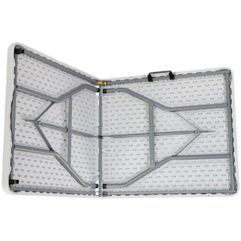 Table Pliante 150cm Rectangulaire Blanche Traiteur 7house 7 Table Pliante 150cm Rectangulaire Blanche Traiteur 7house – Image 5