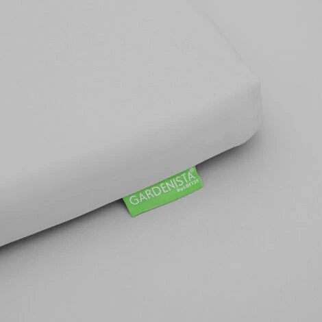 Gardenista Coussin De Chaise D'extérieur Pour Meubles En Rotin, Résistant à L'eau Et Durable Coussin De Siège De Canapé Avec Housse Amovible Et Fermeture éclair Dissimulée 54 X 50 X 5 Cm, Gris 7 Gardenista Coussin De Chaise D'extérieur Pour Meubles En Rotin, Résistant à L'eau Et Durable Coussin De Siège De Canapé Avec Housse Amovible Et Fermeture éclair Dissimulée 54 X 50 X 5 Cm, Gris – Image 5