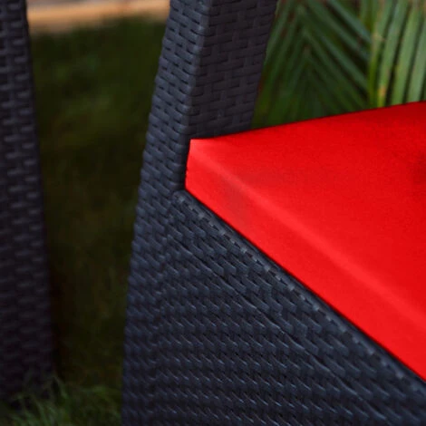 Gardenista Coussins De Siège D'extérieur Pour Meubles En Rotin, Rembourrage De Chaise De Meubles De Terrasse Résistant à L'eau, Coussins 2 Pièces Pour Meubles De Jardin Keter Corfu, Housses En Polyest 7 Gardenista Coussins De Siège D'extérieur Pour Meubles En Rotin, Rembourrage De Chaise De Meubles De Terrasse Résistant à L'eau, Coussins 2 Pièces Pour Meubles De Jardin Keter Corfu, Housses En Polyest – Image 5