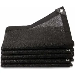 Premier® Filet D'Ombrage 8 Broches Ombrage 80% Renforce éPaissir Voile Ombrage, Serres Filet Coupe-Vent Avec Oeillets,pour La Couverture VéGéTale/Serre/Jardin/Pergola(3x4m)