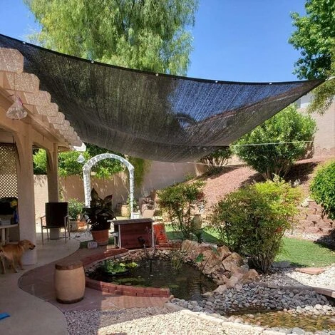 Premier® Filet D'Ombrage 8 Broches Ombrage 80% Renforce éPaissir Voile Ombrage, Serres Filet Coupe-Vent Avec Oeillets,pour La Couverture VéGéTale/Serre/Jardin/Pergola(3x4m) 5 Premier® Filet D'Ombrage 8 Broches Ombrage 80% Renforce éPaissir Voile Ombrage, Serres Filet Coupe-Vent Avec Oeillets,pour La Couverture VéGéTale/Serre/Jardin/Pergola(3x4m) – Image 3