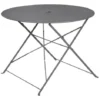 BELLAGIO - Table De Jardin Pliante - 4 Places - Gris Anthracite 2 BELLAGIO - Table De Jardin Pliante - 4 Places - Gris Anthracite -Promos Verde Rêverie Boutique 61022611 1