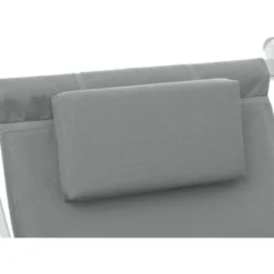 Chilienne Avec Appuie-tête Gris Galet Honolulu - Hespéride 10 Chilienne Avec Appuie-tête Gris Galet Honolulu - Hespéride -Promos Verde Rêverie Boutique 61416508 4