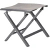Relaxdays Tabouret Pliable Aluminium Pour Le Jardin Camping 40 Cm De Hauteur HxlxP: 41 X 48 X 41 Cm, Beige