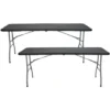 Lot 2 Tables Pliantes 180cm Rectangulaires 2 Lot 2 Tables Pliantes 180cm Rectangulaires -Promos Verde Rêverie Boutique 62493842 1
