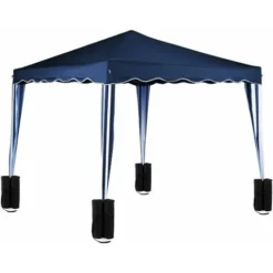 RHAFAYRE Sacs De Lestage Pour Tonnelle Et Pavillon 100% Polyester 4 X 2 Sacs à Remplir 60 Kg Max Jardin Tente De Réception 11 RHAFAYRE Sacs De Lestage Pour Tonnelle Et Pavillon 100% Polyester 4 X 2 Sacs à Remplir 60 Kg Max Jardin Tente De Réception -Promos Verde Rêverie Boutique 63739653 5