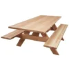 Table Banc De Pique-Nique 6 Pers. PMR Douglas Naturel 2m 1 Table Banc De Pique-Nique 6 Pers. PMR Douglas Naturel 2m -Promos Verde Rêverie Boutique 6405873 1
