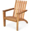 RELAX4LIFE Chaise Adirondack En Bois D’Acacia, Certifié FSC, Fauteuil De Jardin Avec Dossier Ergonomique Et Accoudoir Confortable, Pour Balcon, Piscine, Cour, Terrasse, Naturel 2 RELAX4LIFE Chaise Adirondack En Bois D’Acacia, Certifié FSC, Fauteuil De Jardin Avec Dossier Ergonomique Et Accoudoir Confortable, Pour Balcon, Piscine, Cour, Terrasse, Naturel -Promos Verde Rêverie Boutique 64130104 1