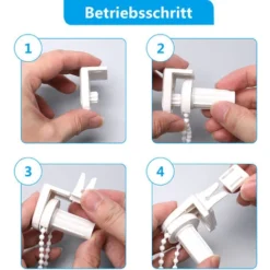 Lot De 2 Support De Store Enrouleur Fenetre 17 Mm Pieces De Rechange Kit De Fixations Pour Store Enrouleur Double Pour Store Enrouleur Occultant, Store Enrouleur Lateral, Store Enrouleur Double -Promos Verde Rêverie Boutique 64530296 4