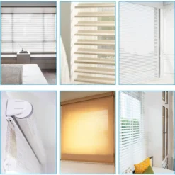 Lot De 2 Support De Store Enrouleur Fenetre 17 Mm Pieces De Rechange Kit De Fixations Pour Store Enrouleur Double Pour Store Enrouleur Occultant, Store Enrouleur Lateral, Store Enrouleur Double -Promos Verde Rêverie Boutique 64530296 5