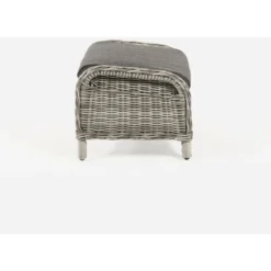 Repose-pieds Pour Extérieur, Dimensions : 53 X 59 X 46 Cm, Aluminium Et Rotin Synthétique Rond, Couleur Gris 8 Repose-pieds Pour Extérieur, Dimensions : 53 X 59 X 46 Cm, Aluminium Et Rotin Synthétique Rond, Couleur Gris -Promos Verde Rêverie Boutique 64877712 2