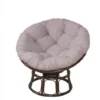 YIDOMDE Coussins Pour Chaises De Jardin Rond Coussin Chaise Swing Chaise Hamac Rond Coussin Rond Siège D'oiseau De Chaise De Nid Chaise Coussin Panier Pendante Tapis Rond For La Maison 60x60CM ( Gris