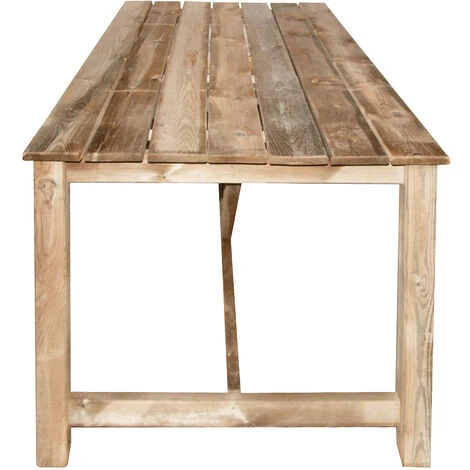 Table De Jardin En Bois Normand 6/8 Places 4 Table De Jardin En Bois Normand 6/8 Places – Image 2
