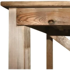 Table De Jardin En Bois Normand 6/8 Places 7 Table De Jardin En Bois Normand 6/8 Places -Promos Verde Rêverie Boutique 6651800 3