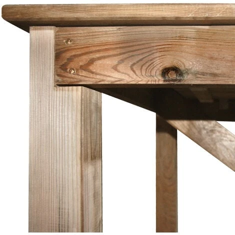 Table De Jardin En Bois Normand 6/8 Places 5 Table De Jardin En Bois Normand 6/8 Places – Image 3