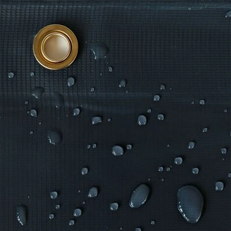 TECPLAST Toile Pergola Gris Anthracite 2x3 M 506PR - Qualité 5 Ans - Bâche Pergola Ou Tonnelle étanche En PVC Pour Terrasse 7 TECPLAST Toile Pergola Gris Anthracite 2x3 M 506PR - Qualité 5 Ans - Bâche Pergola Ou Tonnelle étanche En PVC Pour Terrasse – Image 5